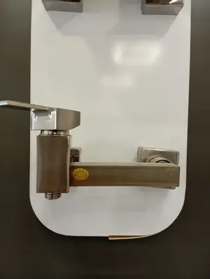 شیر توالتی هایسی مدل فلت استیل مات