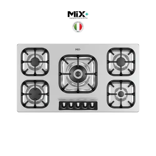 گاز رومیزی Mix+ مدل 523M استیل قطعه ایتالیایی