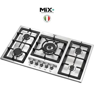 گاز رومیزی Mix+ مدل 518s قطعه ایتالیایی