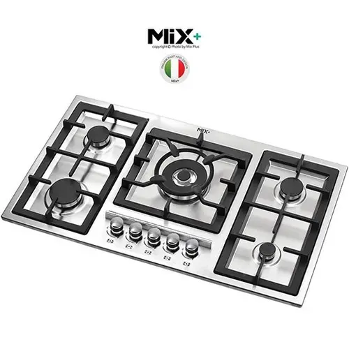 گاز رومیزی Mix+ مدل 518s قطعه ایتالیایی