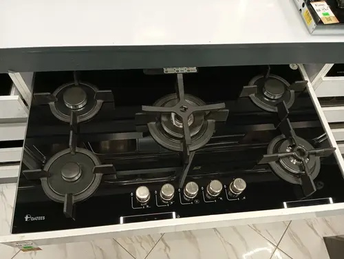 اجاق گاز شیشه ای داتیس _ مدل DG 549 _ رنگ مشکی